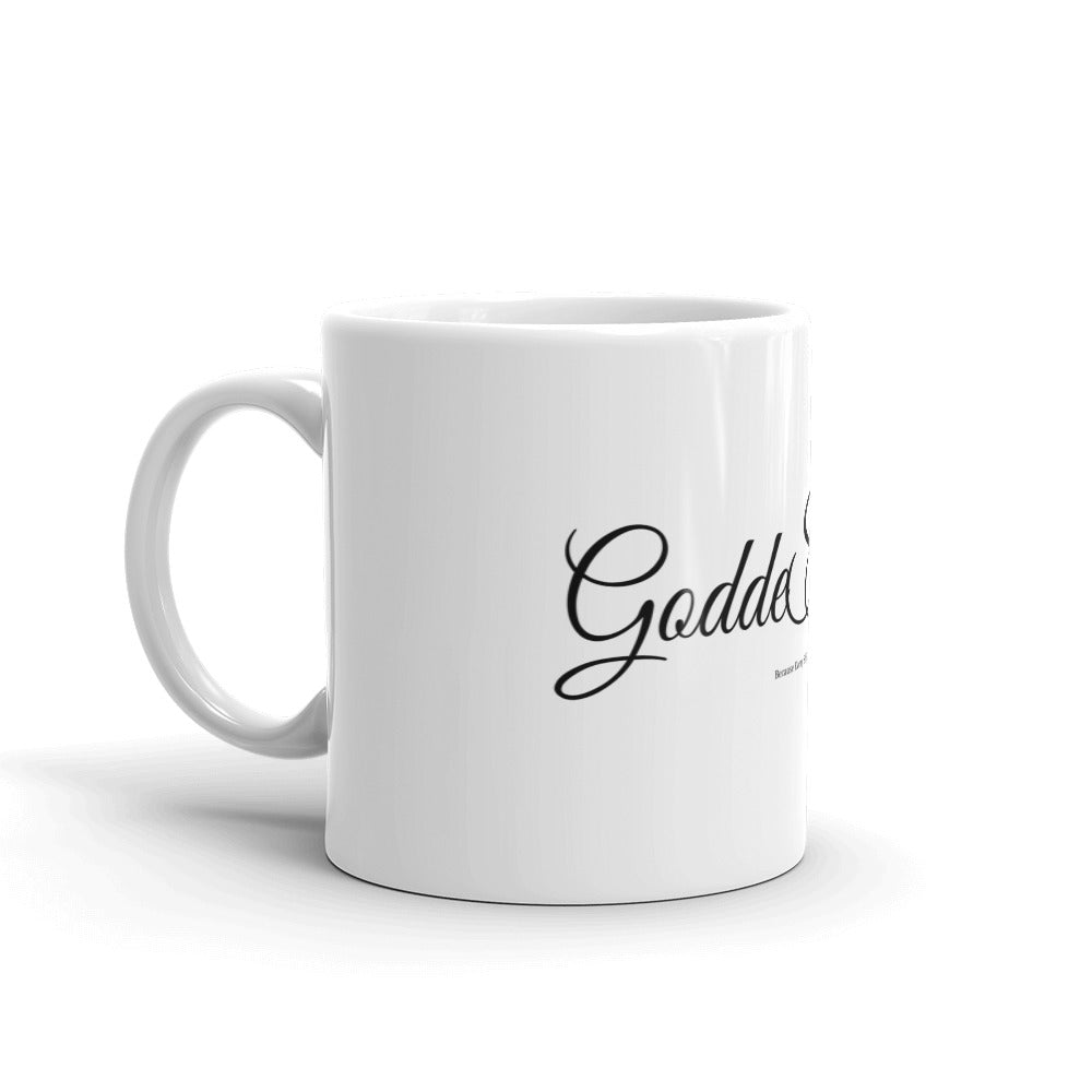 GoddeSShips White glossy mug