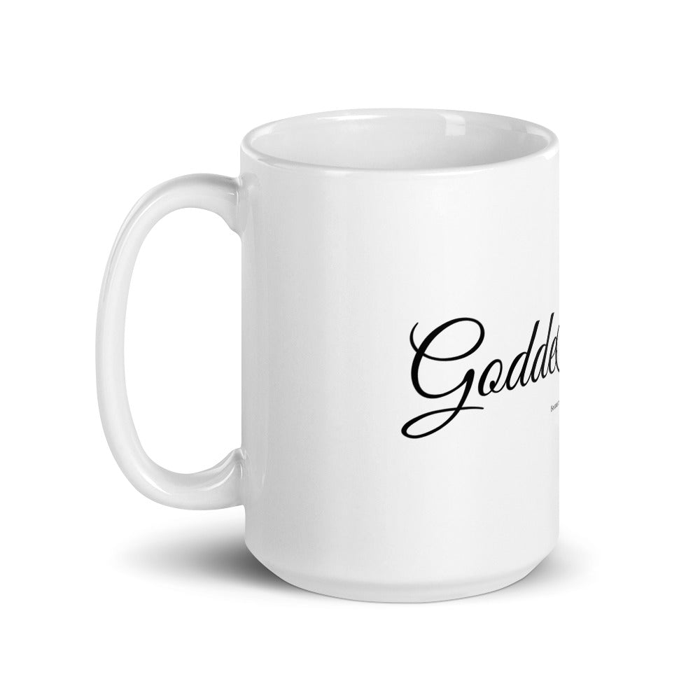 GoddeSShips White glossy mug