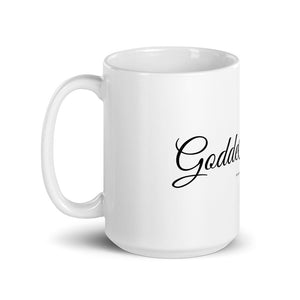 GoddeSShips White glossy mug